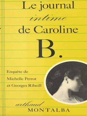 cover image of Le journal intime de Caroline B.